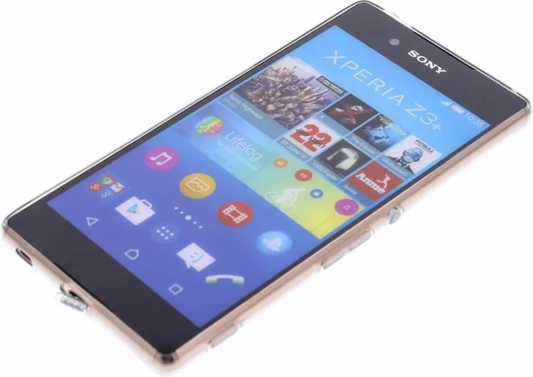 Nillkin Nature TPU Hoes Sony Xperia Z3 Plus - Grijs - E655329877902 - afbeelding 3 van 4