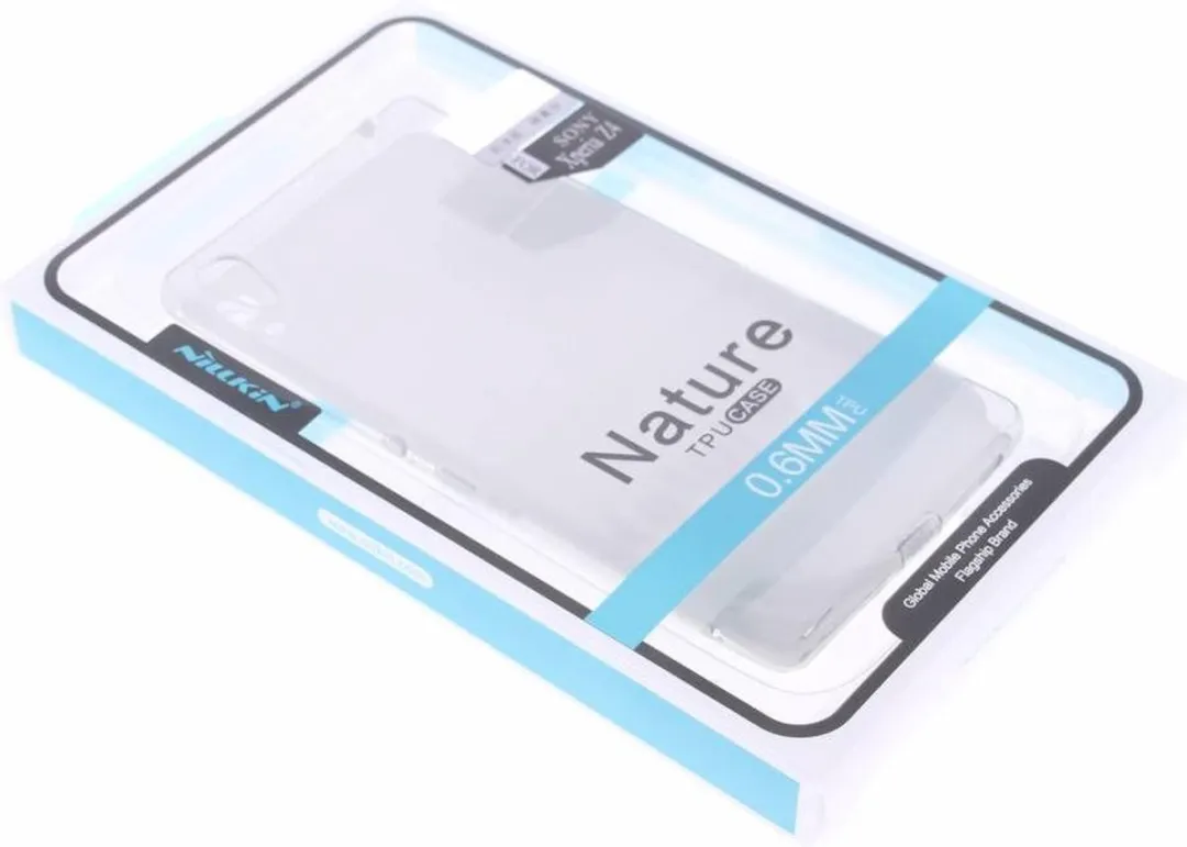 Nillkin Nature TPU Hoes Sony Xperia Z3 Plus - Grijs - E655329877902 - afbeelding 4 van 4