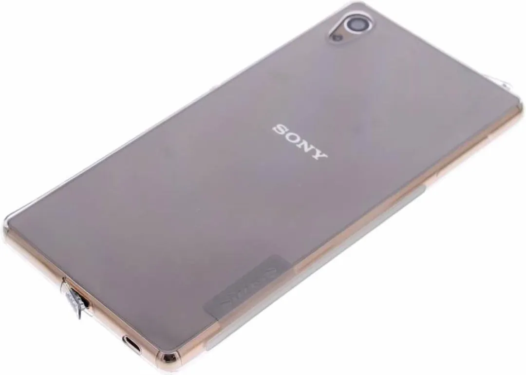 Nillkin Nature TPU Hoes Sony Xperia Z3 Plus - Grijs - E655329877902 - afbeelding 2 van 4