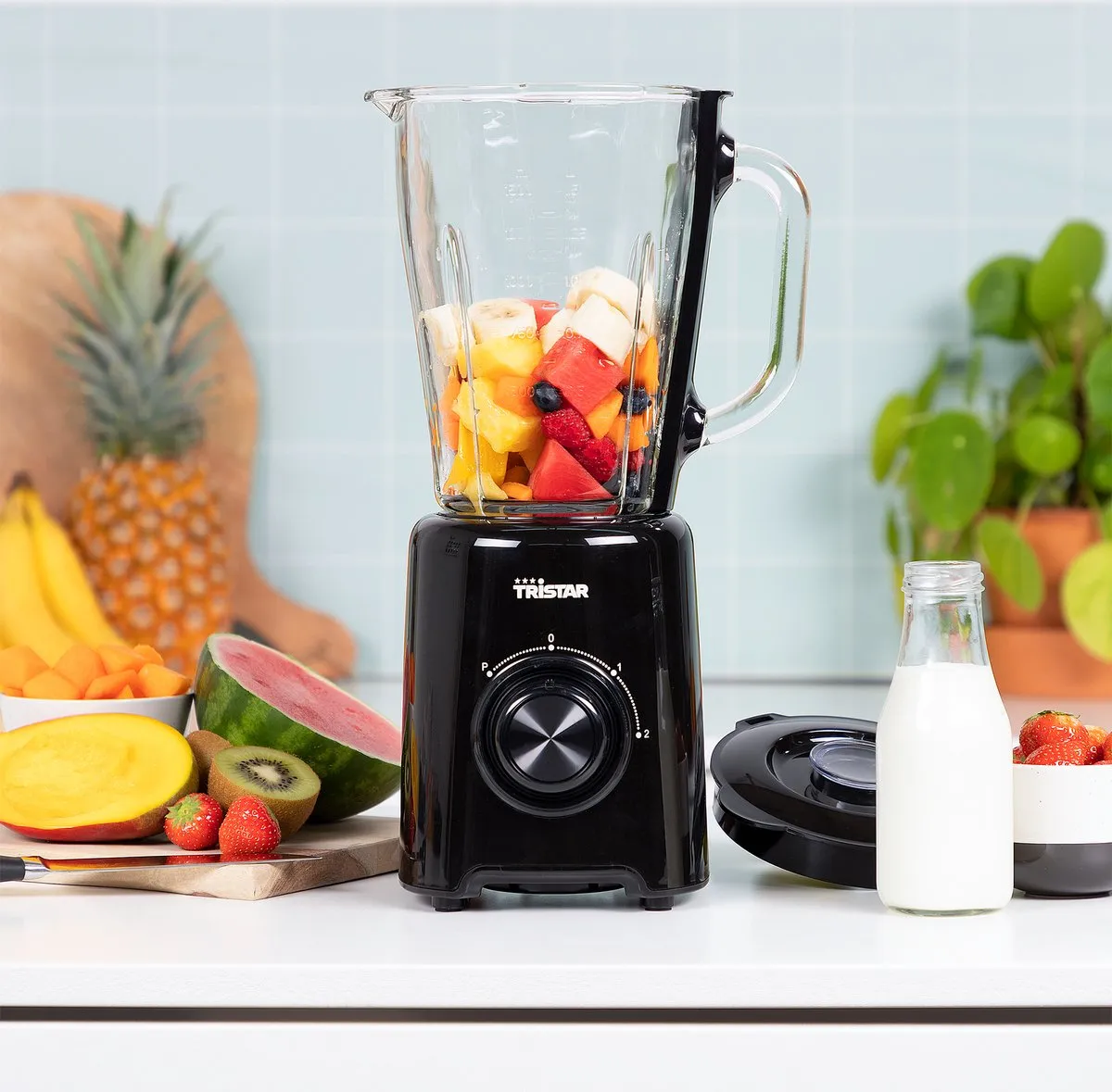 Tristar BL-4476 Blender 1000W - 1,5L - Zwart