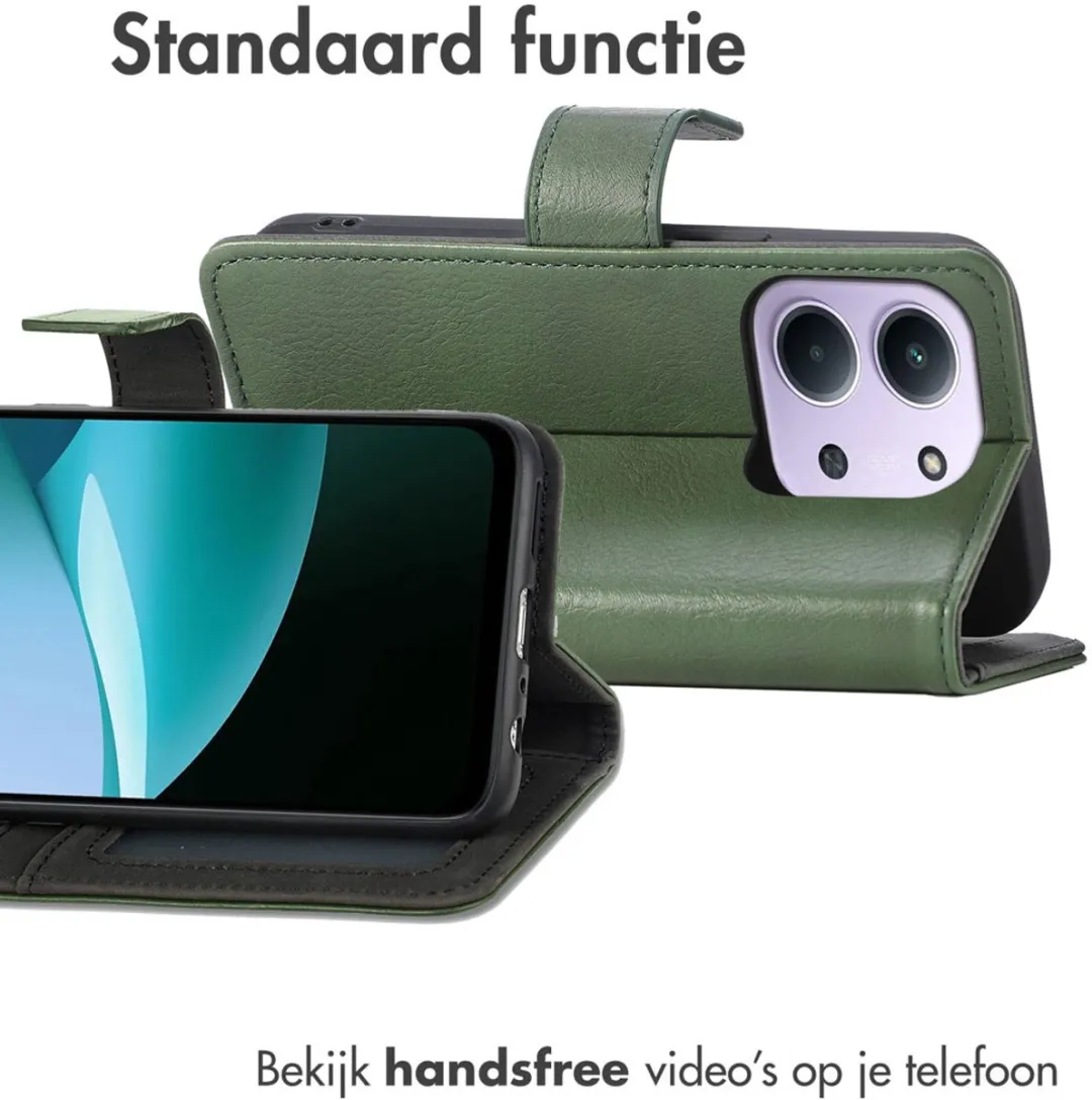Imoshion Hoesje Xiaomi Redmi 15C - Groen - 3 Pasjes
