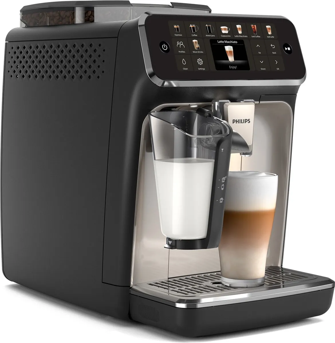Philips LatteGo EP5547/90 Volautomatische Espressomachine - Zwart