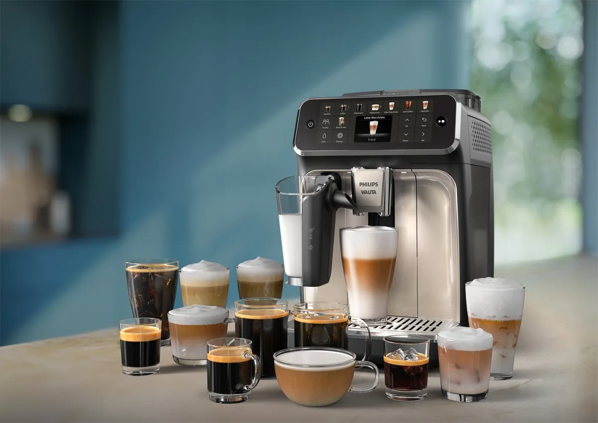 Philips LatteGo EP5547/90 Volautomatische Espressomachine - Zwart