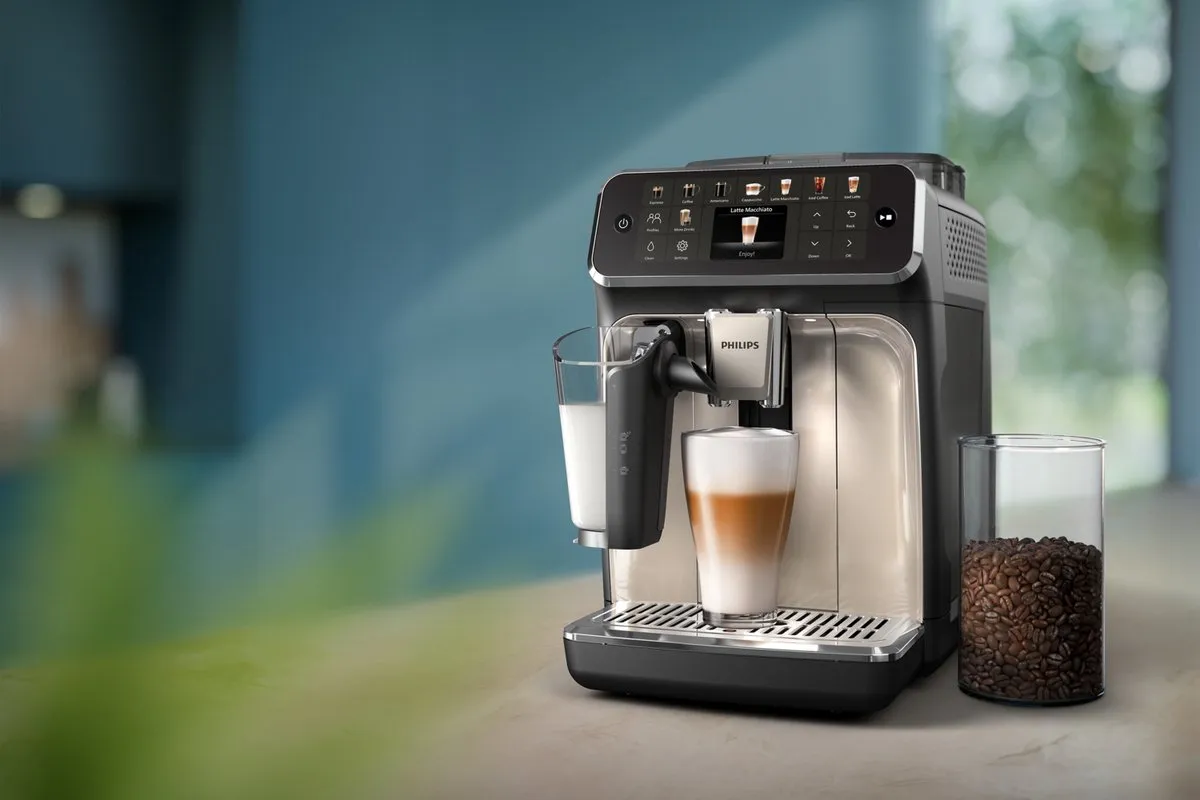 Philips LatteGo EP5547/90 Volautomatische Espressomachine - Zwart - afbeelding 6 van 6