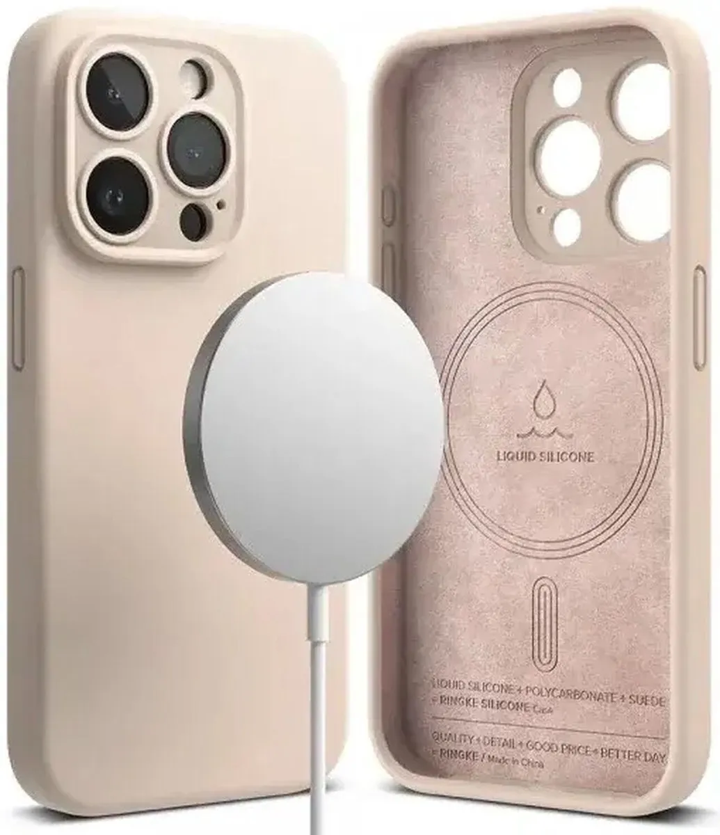Ringke Silicone Hoesje iPhone 15 Pro