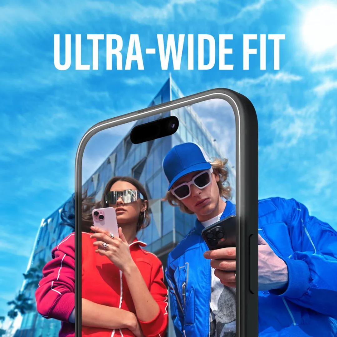 PanzerGlass Ultra-Wide Fit iPhone 16 Schermbeschermer - Case Friendly - afbeelding 6 van 6