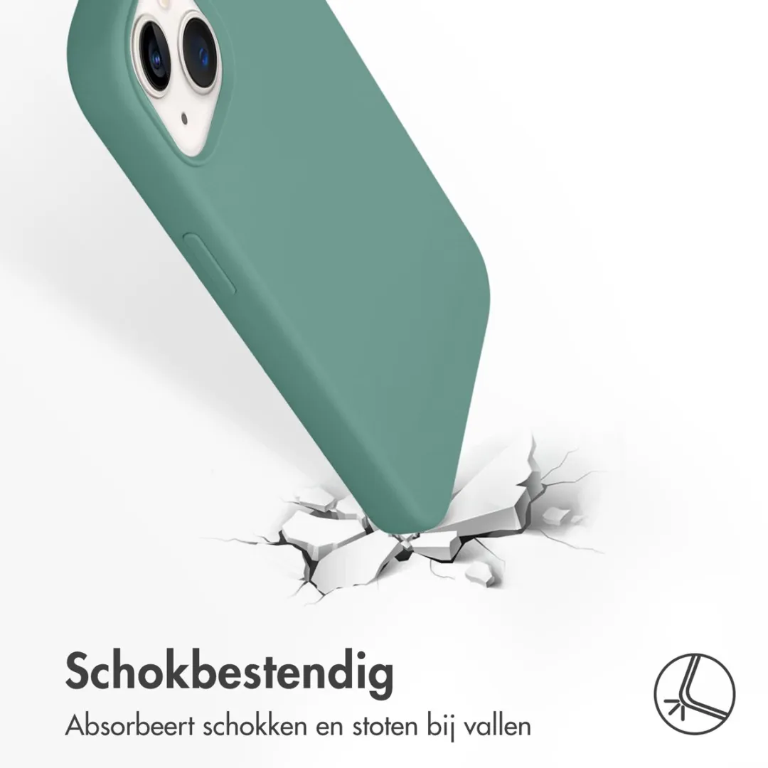 Accezz Hoesje iPhone 13/14 Donkergroen