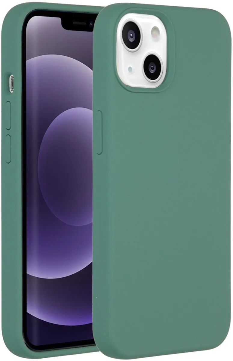 Accezz Hoesje iPhone 13/14 Donkergroen