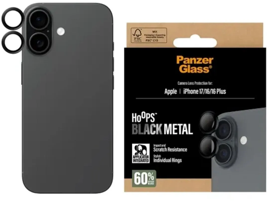 PanzerGlass PG55024 iPhone 17 Camera Lens Protector - Case Friendly