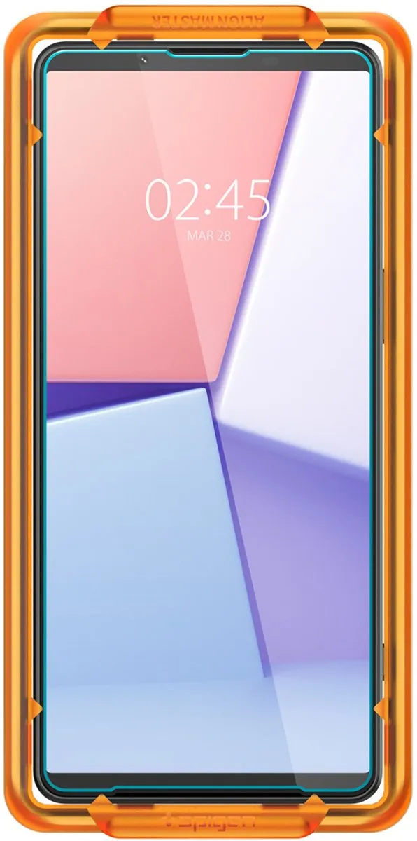 Spigen AlignMaster Sony Xperia 1 VI Glasbeschermer - 2 Stuks