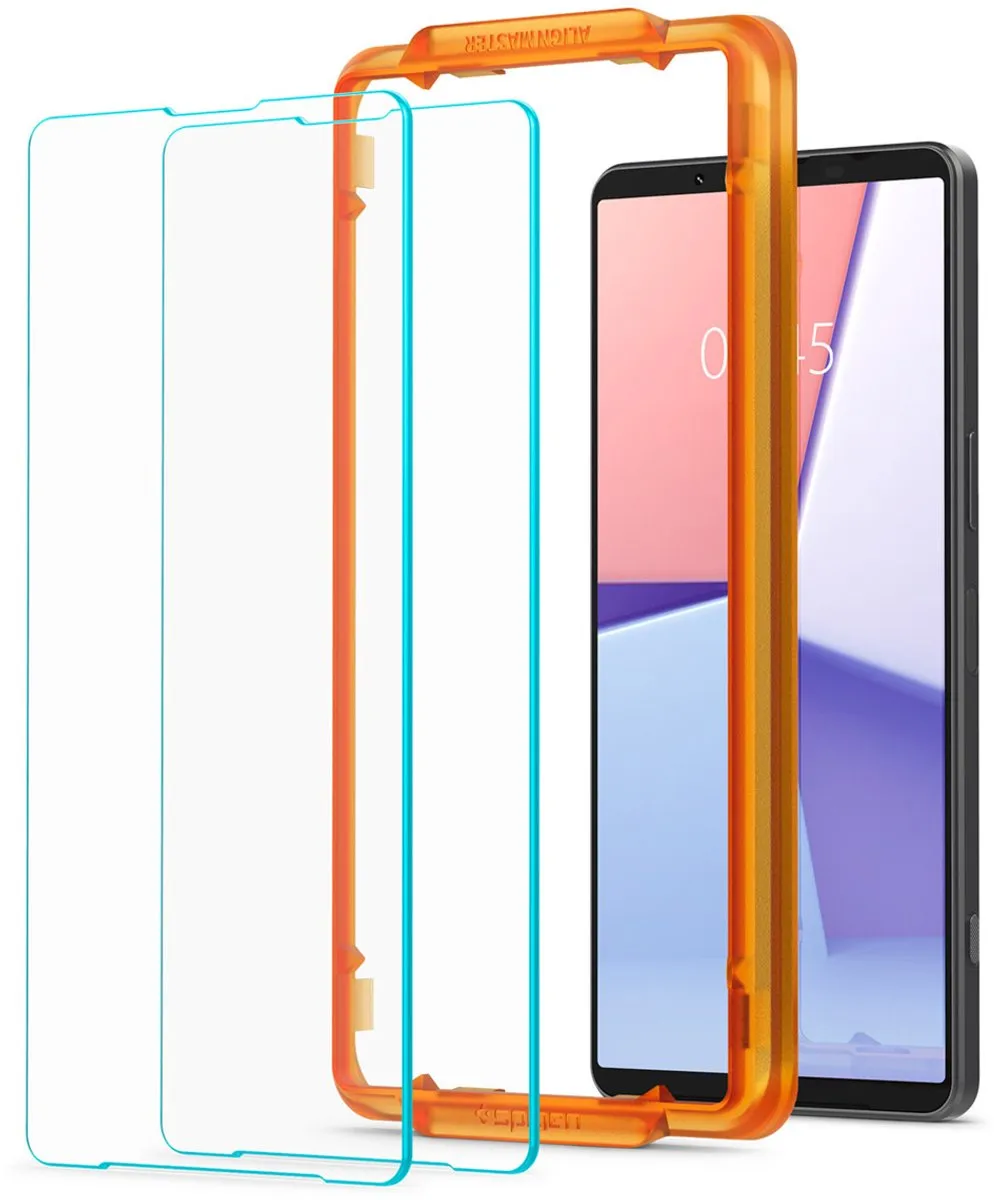Spigen AlignMaster Sony Xperia 1 VI Glasbeschermer - 2 Stuks