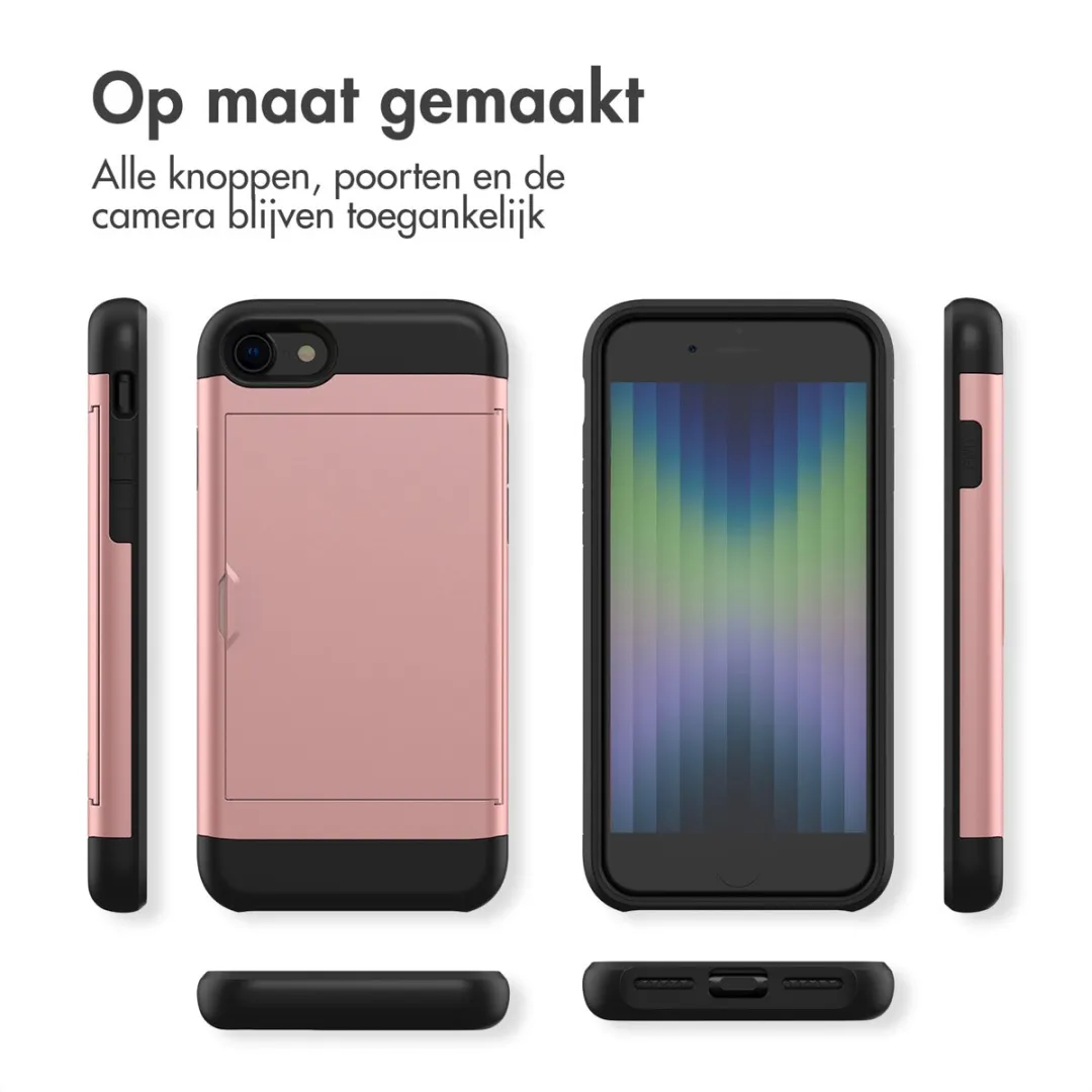 imoshion Hoesje Rosé Goud - voor iPhone SE/8/7 - 2 Pasjes - afbeelding 6 van 6