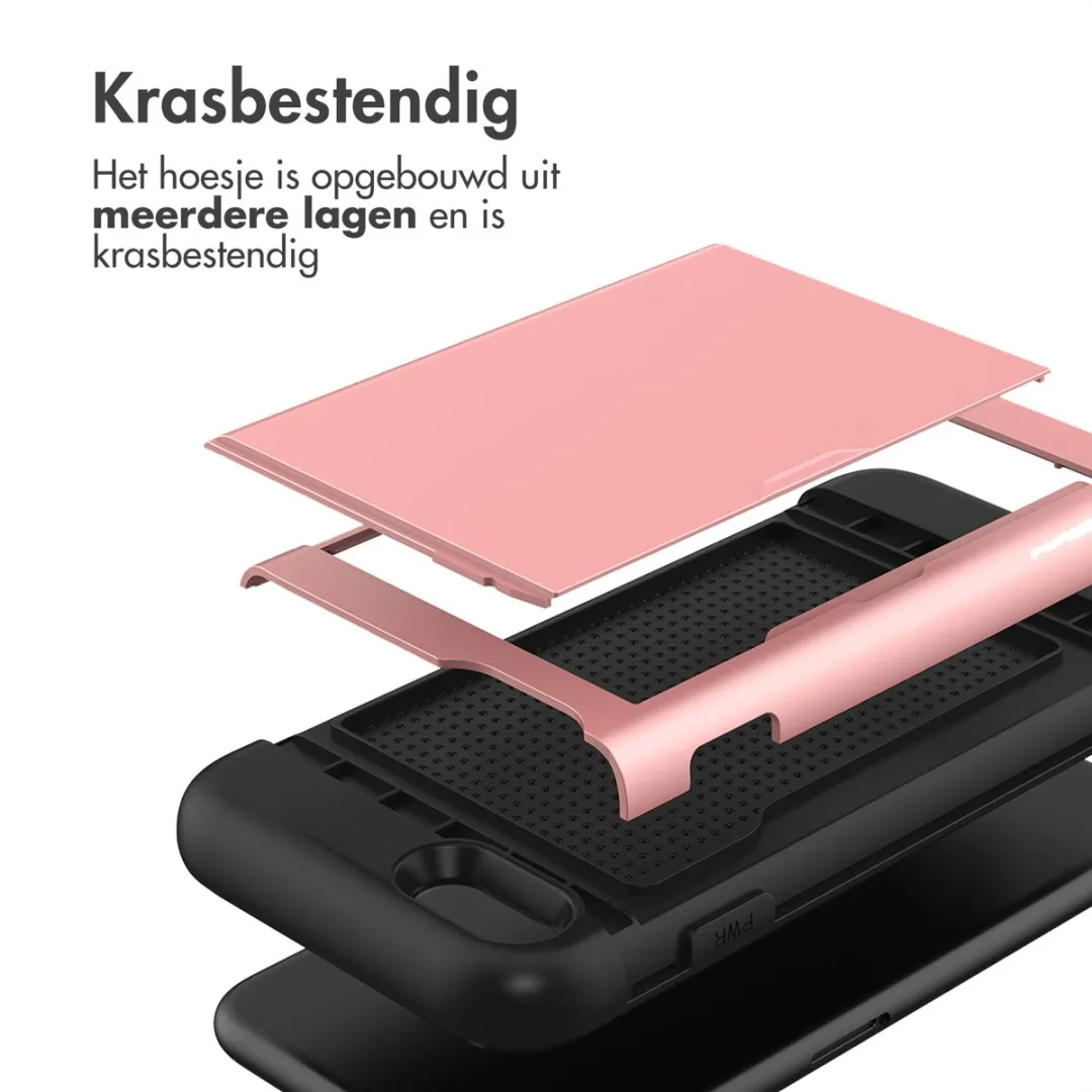 imoshion Hoesje Rosé Goud - voor iPhone SE/8/7 - 2 Pasjes