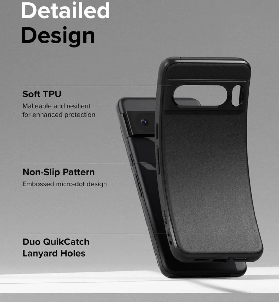Ringke Onyx Hoesje Google Pixel 8 Pro - Zwart