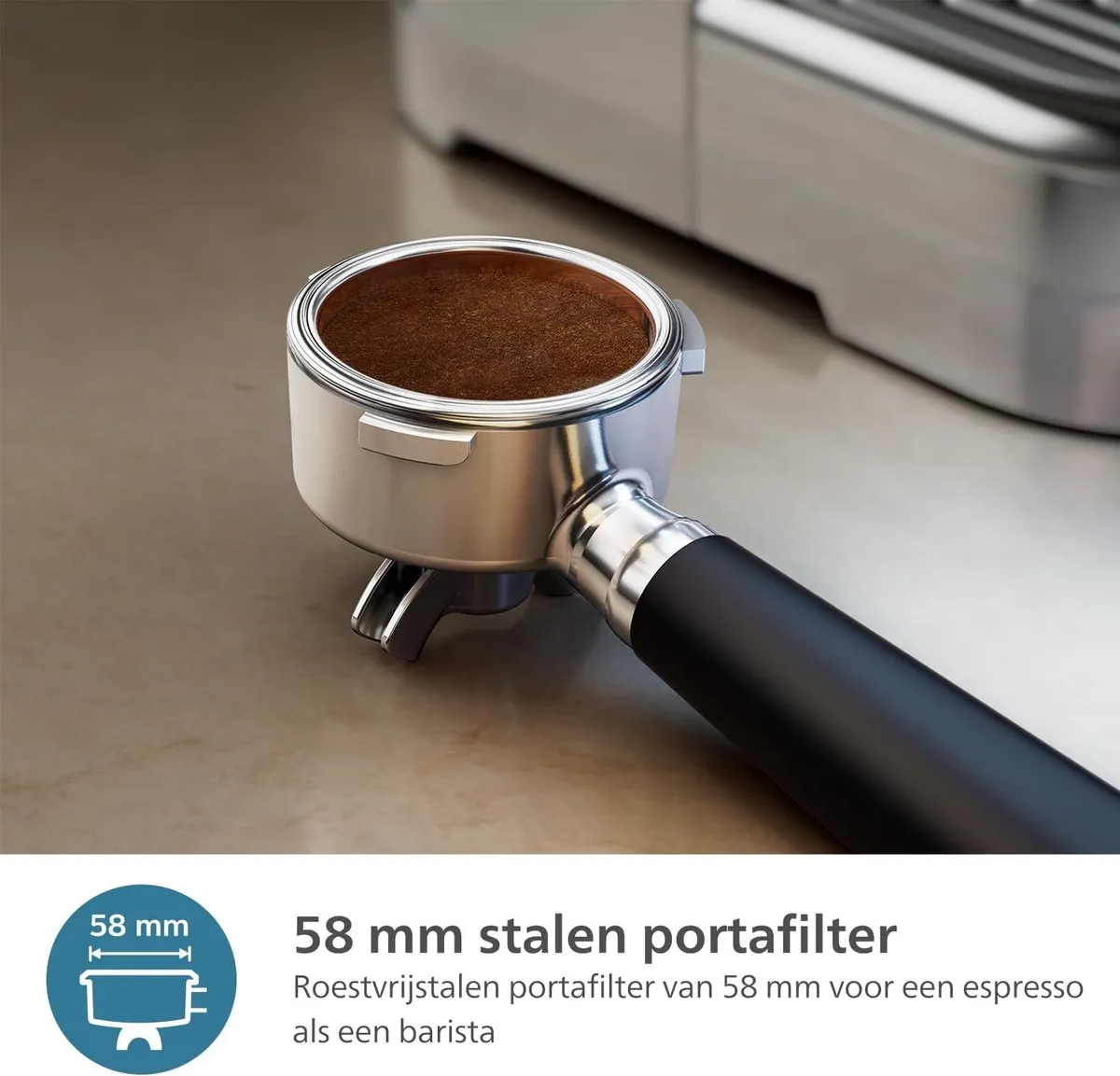 Philips Barista Brew PSA3228/41 Espressomachine - Brons