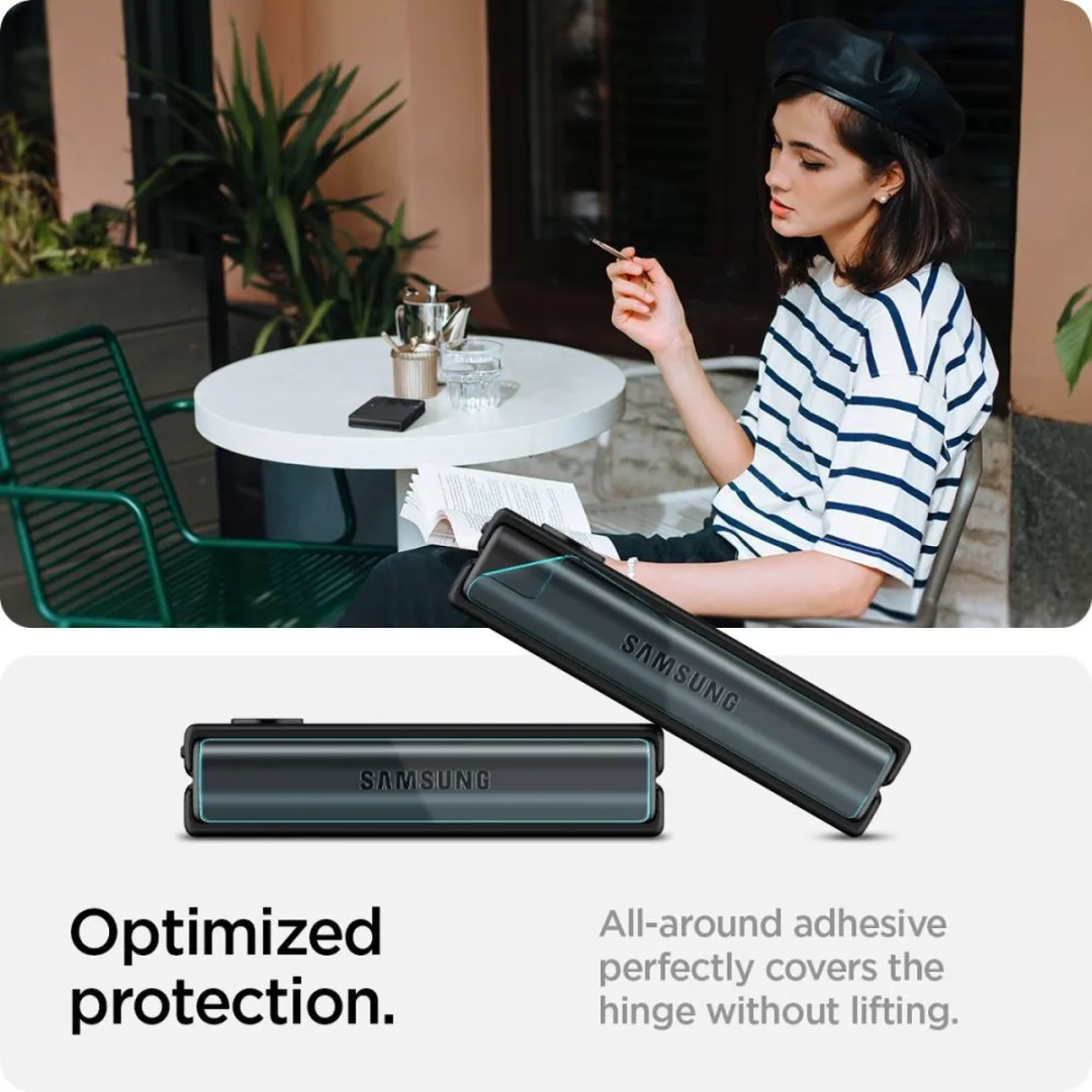 Spigen Galaxy Z Flip 4 Screenprotector - 3 Stuks