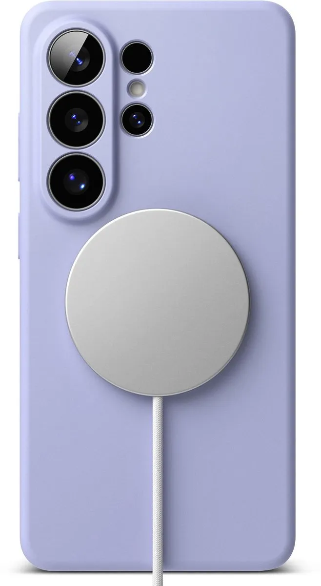 Ringke Silicone MagSafe Hoesje Paars - Samsung Galaxy S26 Ultra