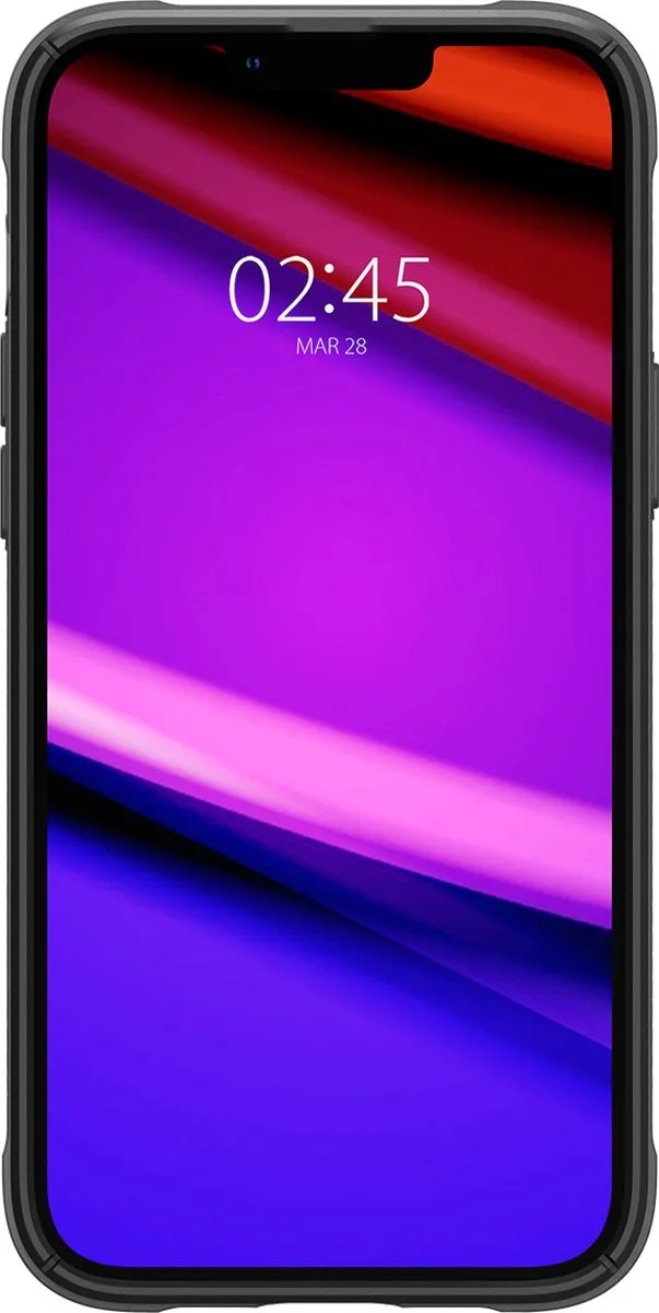 Spigen Rugged Armor Backcover ACS05036 - iPhone 14 - Zwart