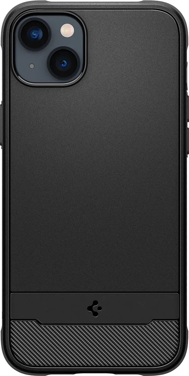 Spigen Rugged Armor Backcover ACS05036 - iPhone 14 - Zwart
