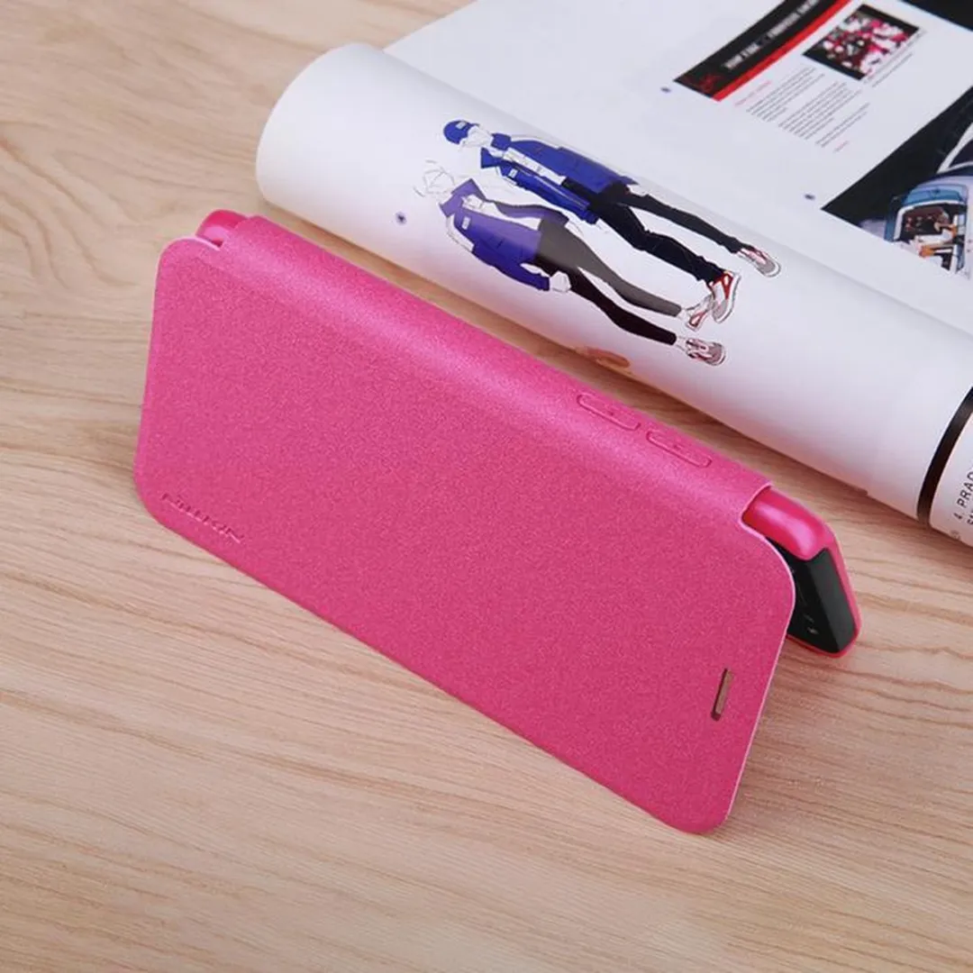 Nillkin New Sparkle BookCase Samsung Galaxy J7 (2017) - Roze - afbeelding 6 van 6