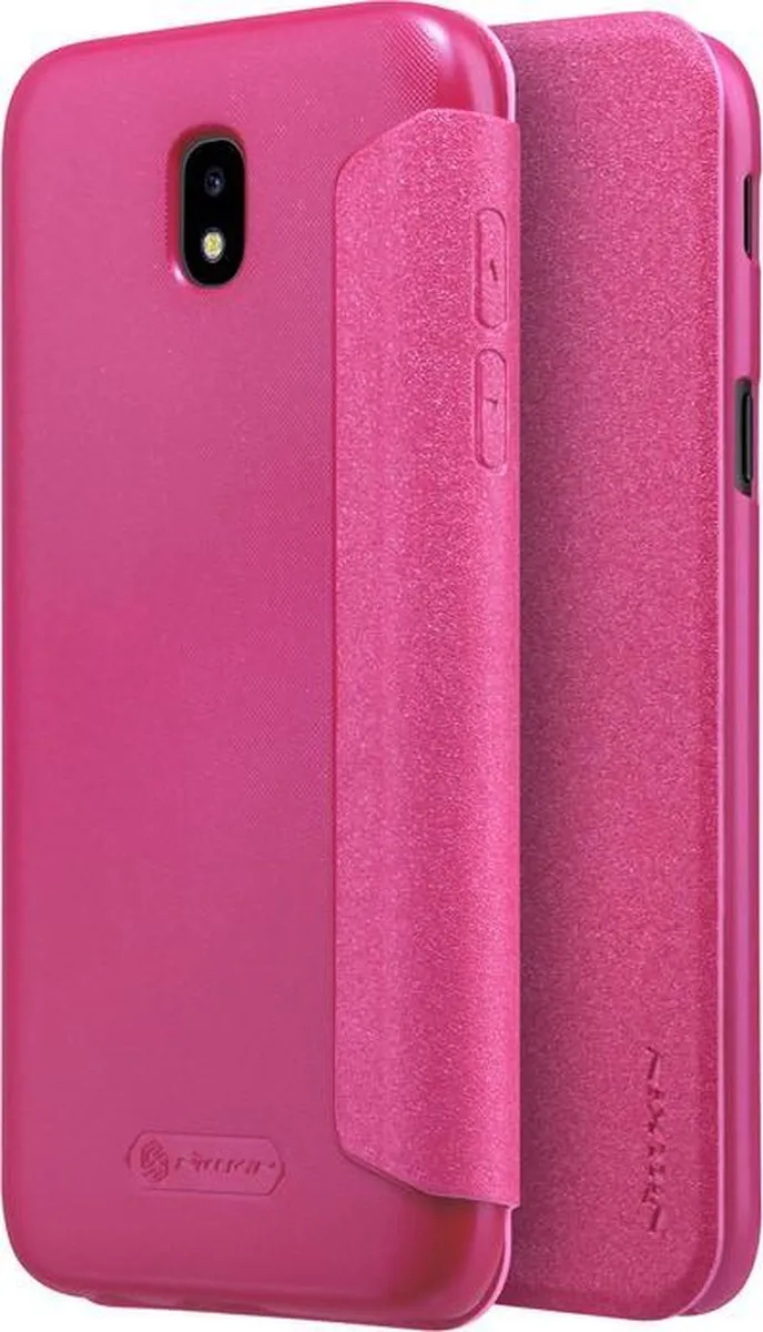 Nillkin New Sparkle BookCase Samsung Galaxy J7 (2017) - Roze - afbeelding 3 van 6