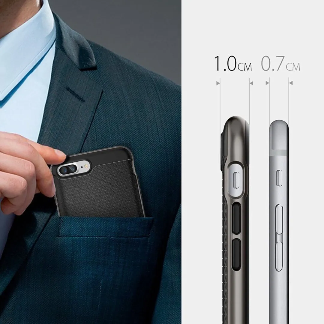 Spigen Neo Hybrid Hoesje iPhone 7 Plus/8 Plus - Gunmetal