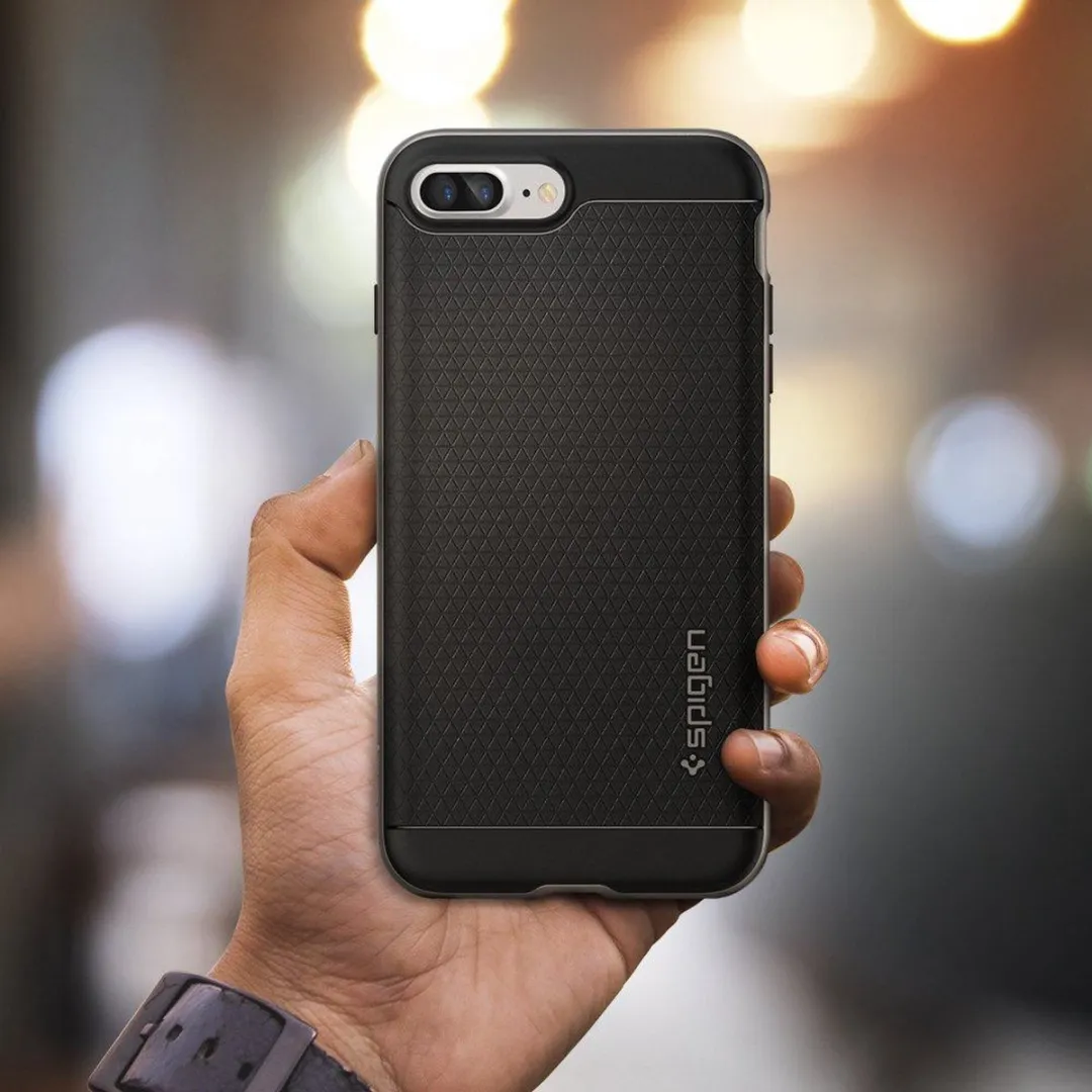 Spigen Neo Hybrid Hoesje iPhone 7 Plus/8 Plus - Gunmetal
