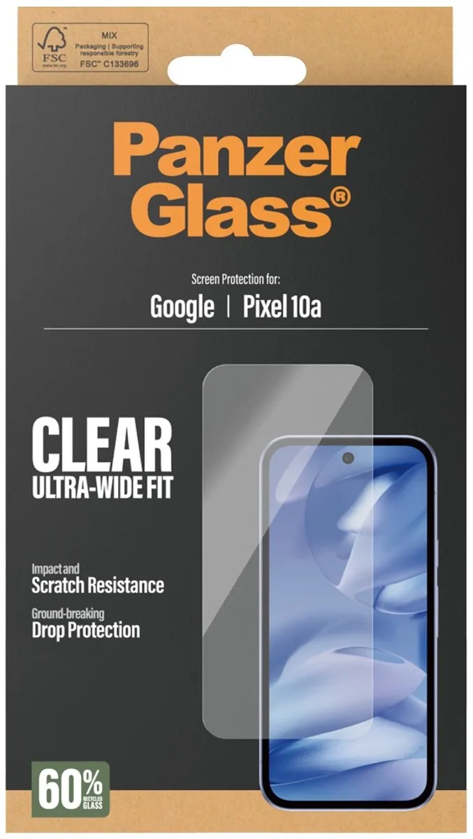 PanzerGlass Anti-Bacterial Screenprotector PG21079 - Google Pixel 10a