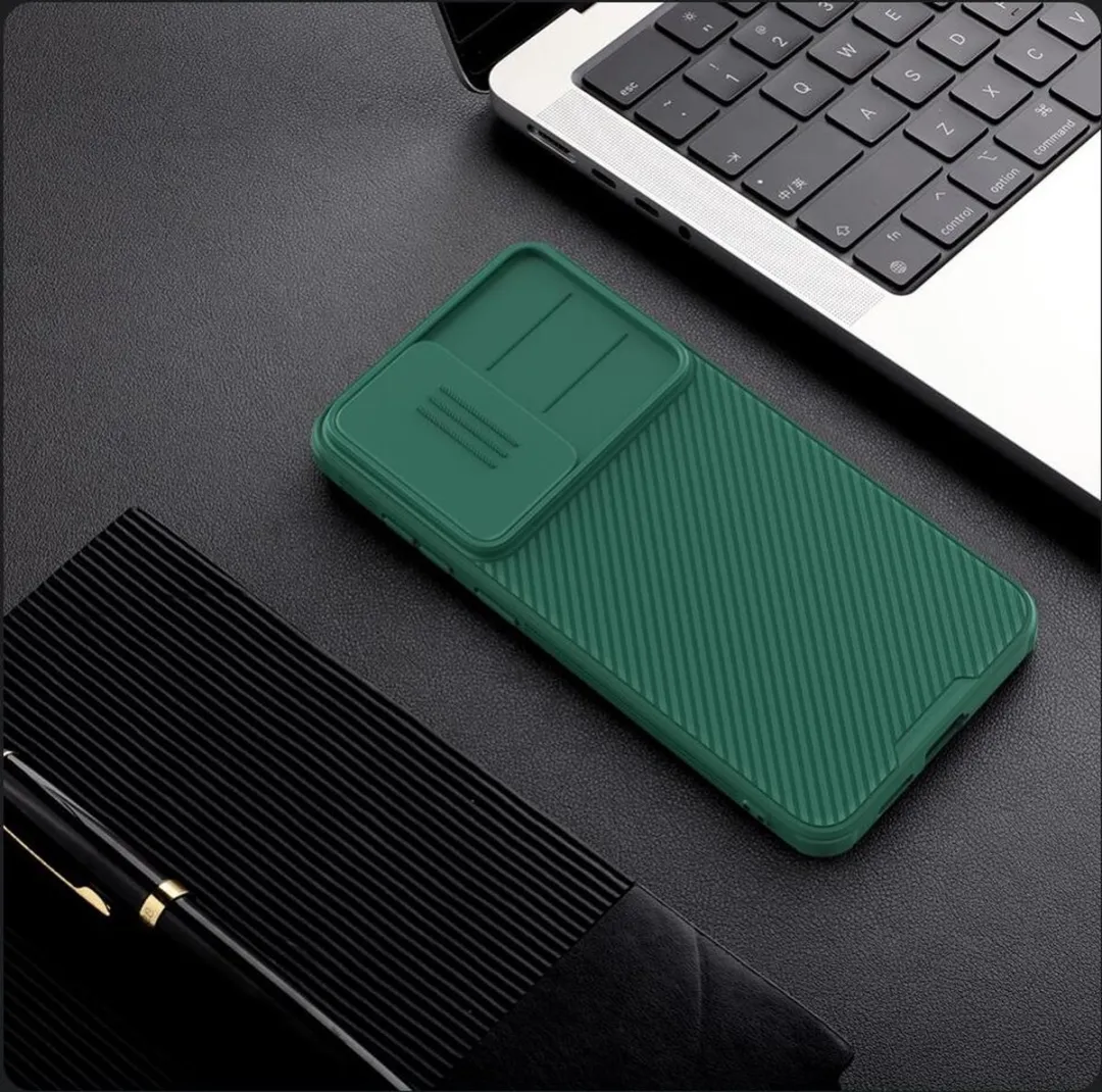Nillkin CamShield Hoesje Samsung Galaxy S25 - Groen