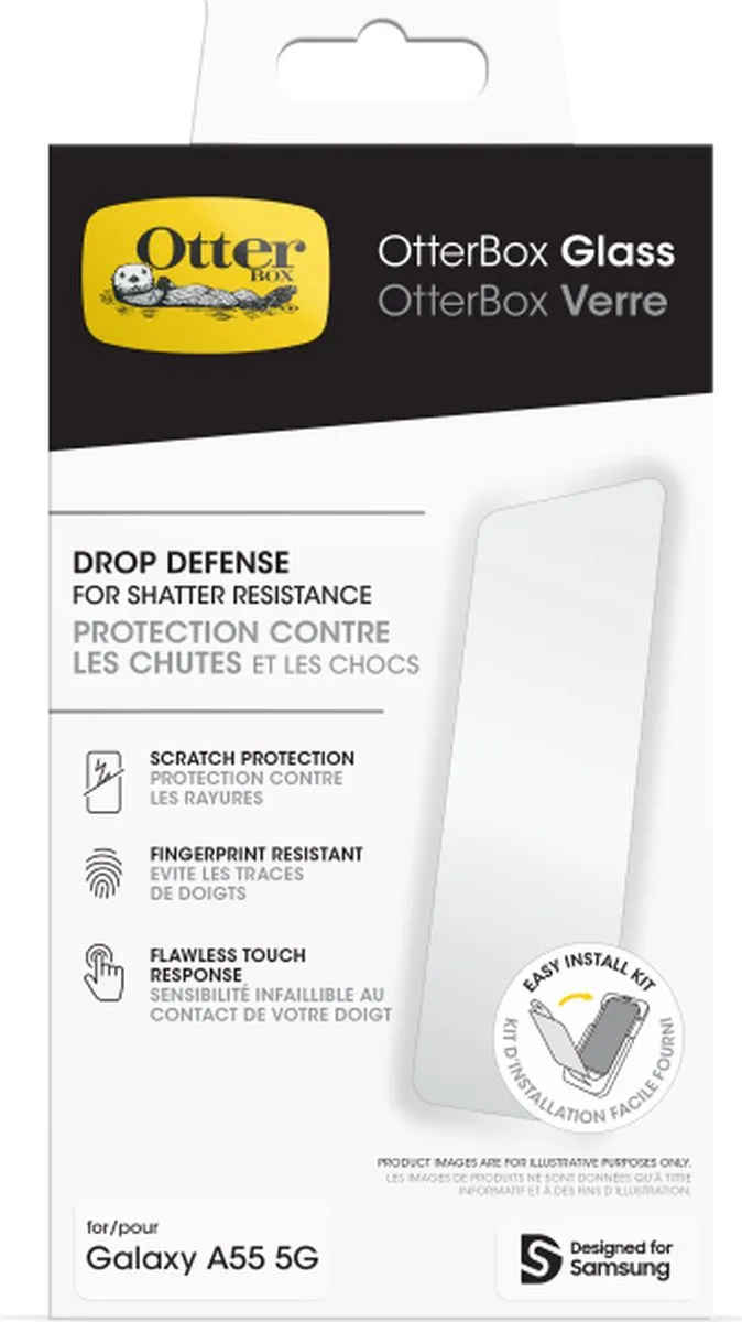 OtterBox Screenprotector Samsung Galaxy A55 - 1 Stuk