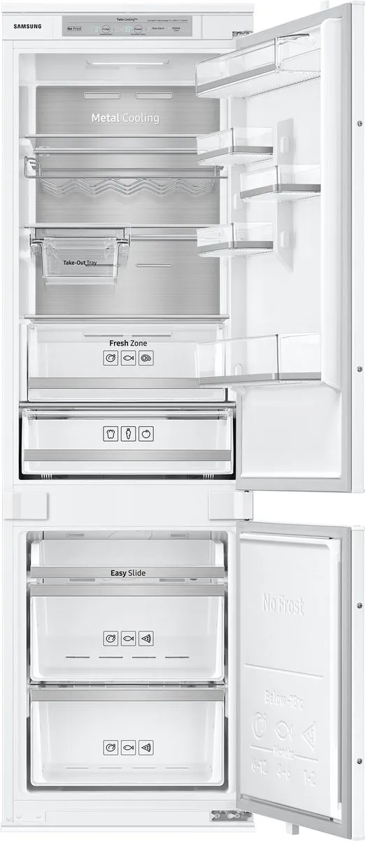 Samsung BRB260089WW koel-vriescombinatie Ingebouwd 256 l E Wit