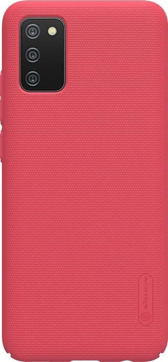 Nillkin Frosted Shield Hoesje Samsung Galaxy A02S - Rood - afbeelding 5 van 5