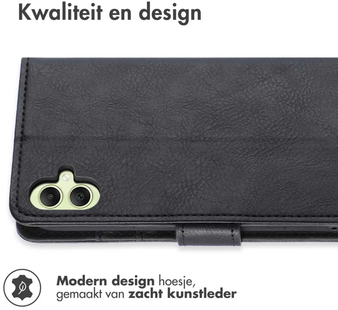 Imoshion Hoesje Samsung Galaxy A05s - 3 Pasjes Zwart