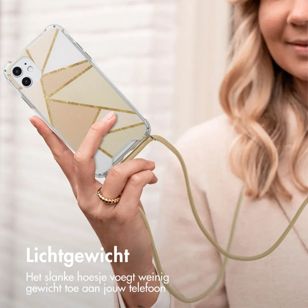 Imoshion iPhone 11 Hoesje Beige Graphic - SH00083702
