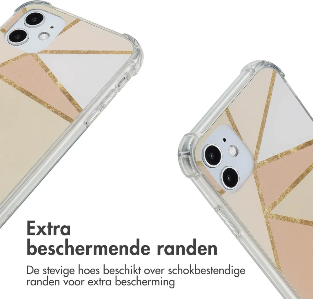 Imoshion iPhone 11 Hoesje Beige Graphic - SH00083702
