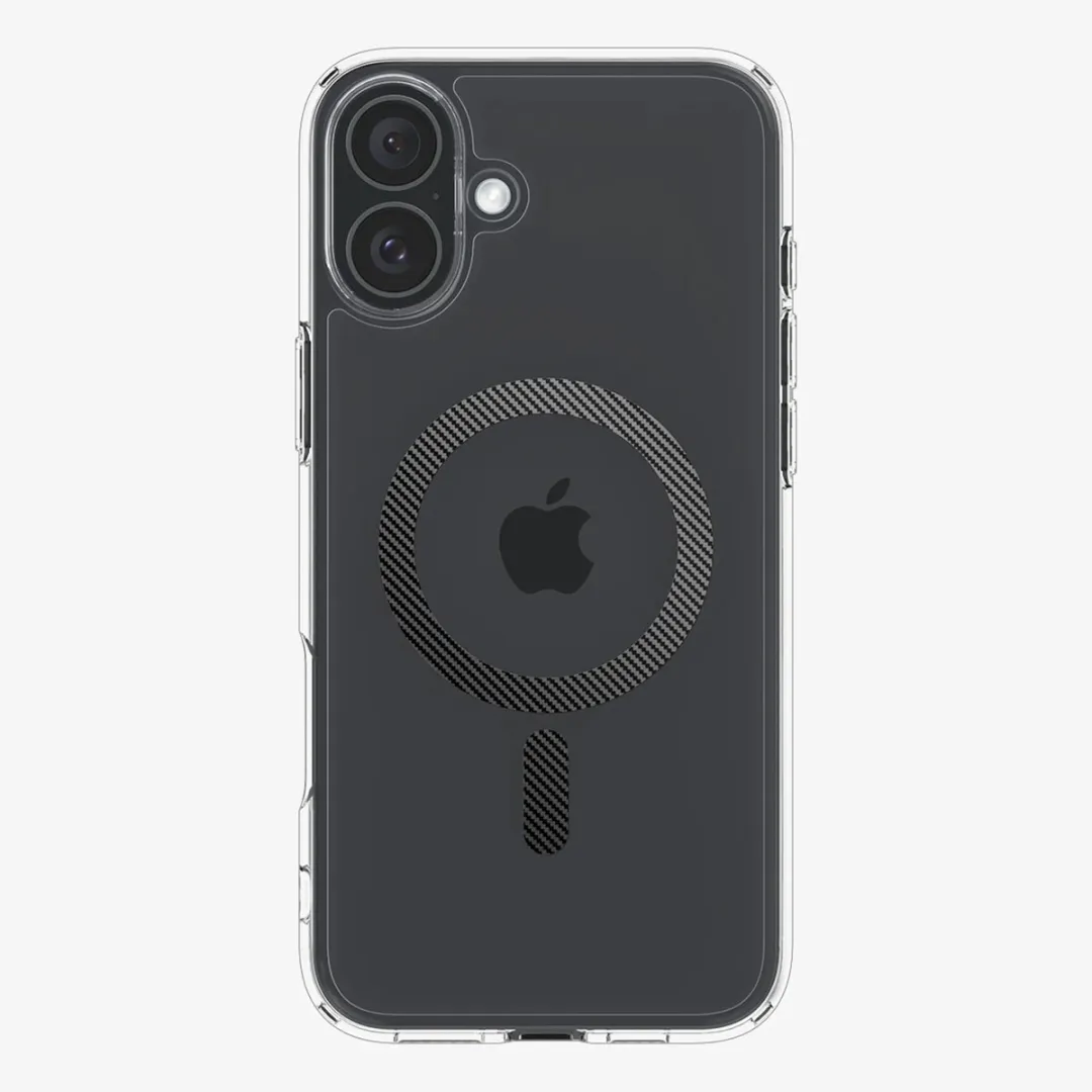 Spigen Ultra Hybrid MagFit ACS08207 iPhone 16 Hoesje - Zwart