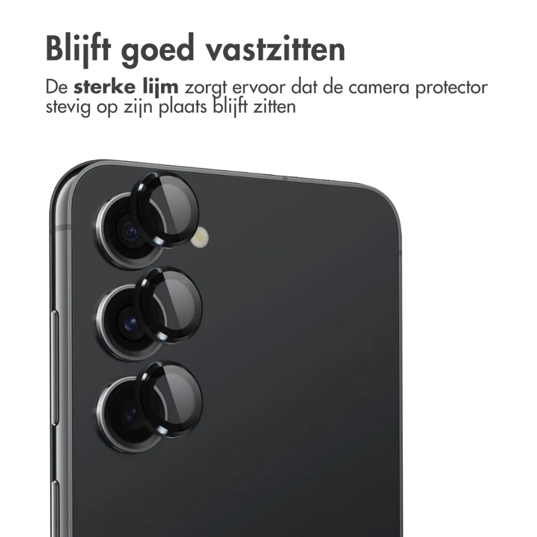 imoshiion Camera Lens Protector - Samsung Galaxy S23/S23+ - 2 Stuks - Zwart