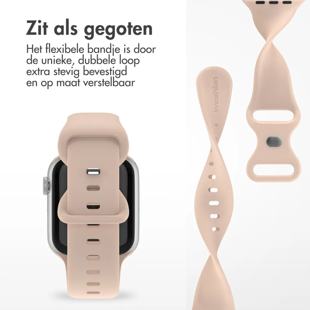 Imoshion Siliconen Bandje Apple Watch 44-49mm - Roze