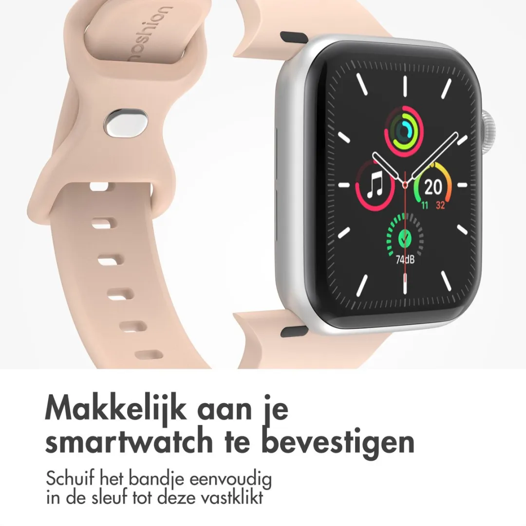 Imoshion Siliconen Bandje Apple Watch 44-49mm - Roze