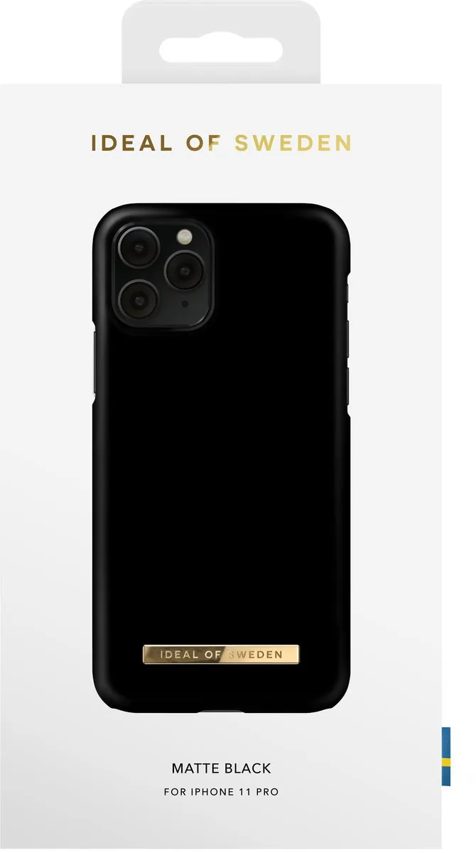 iDeal of Sweden iPhone 11 Pro Hoesje Matte Black - mpn-7340168735103
