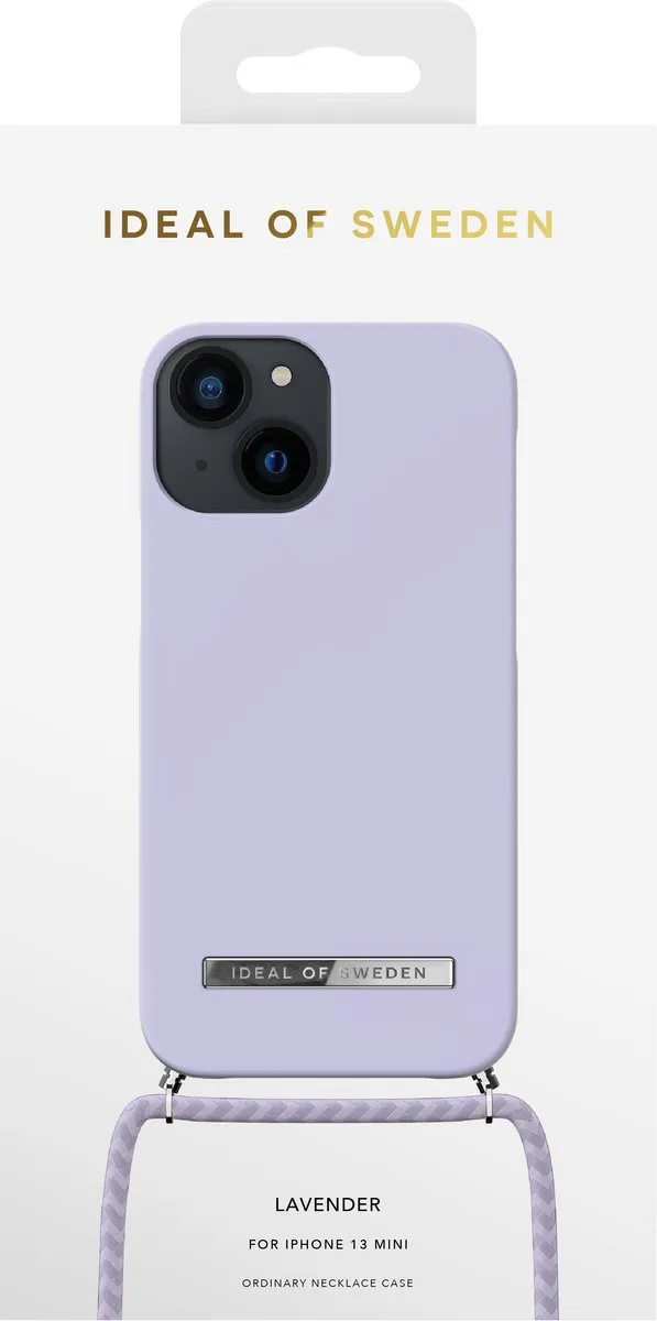 iDeal of Sweden iPhone 13 Mini Necklace Case - Lavender