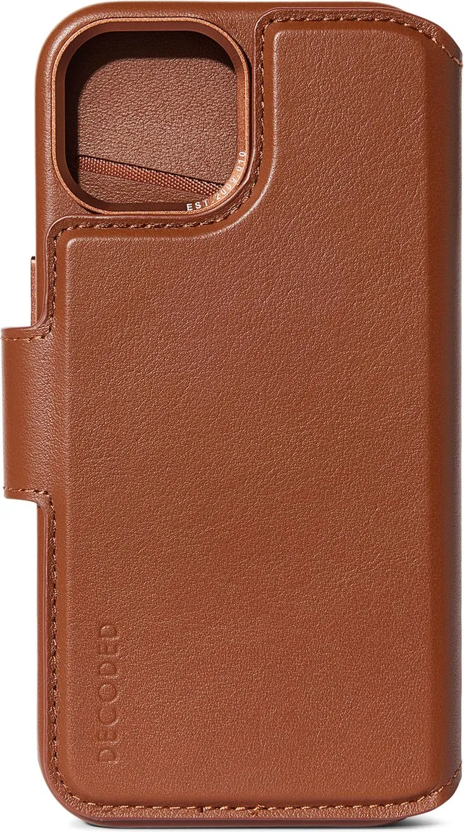 Decoded D24IPO15PLDW5TN iPhone 15 Plus Hoesje - Magnetisch 2-in-1 - Tan Bruin