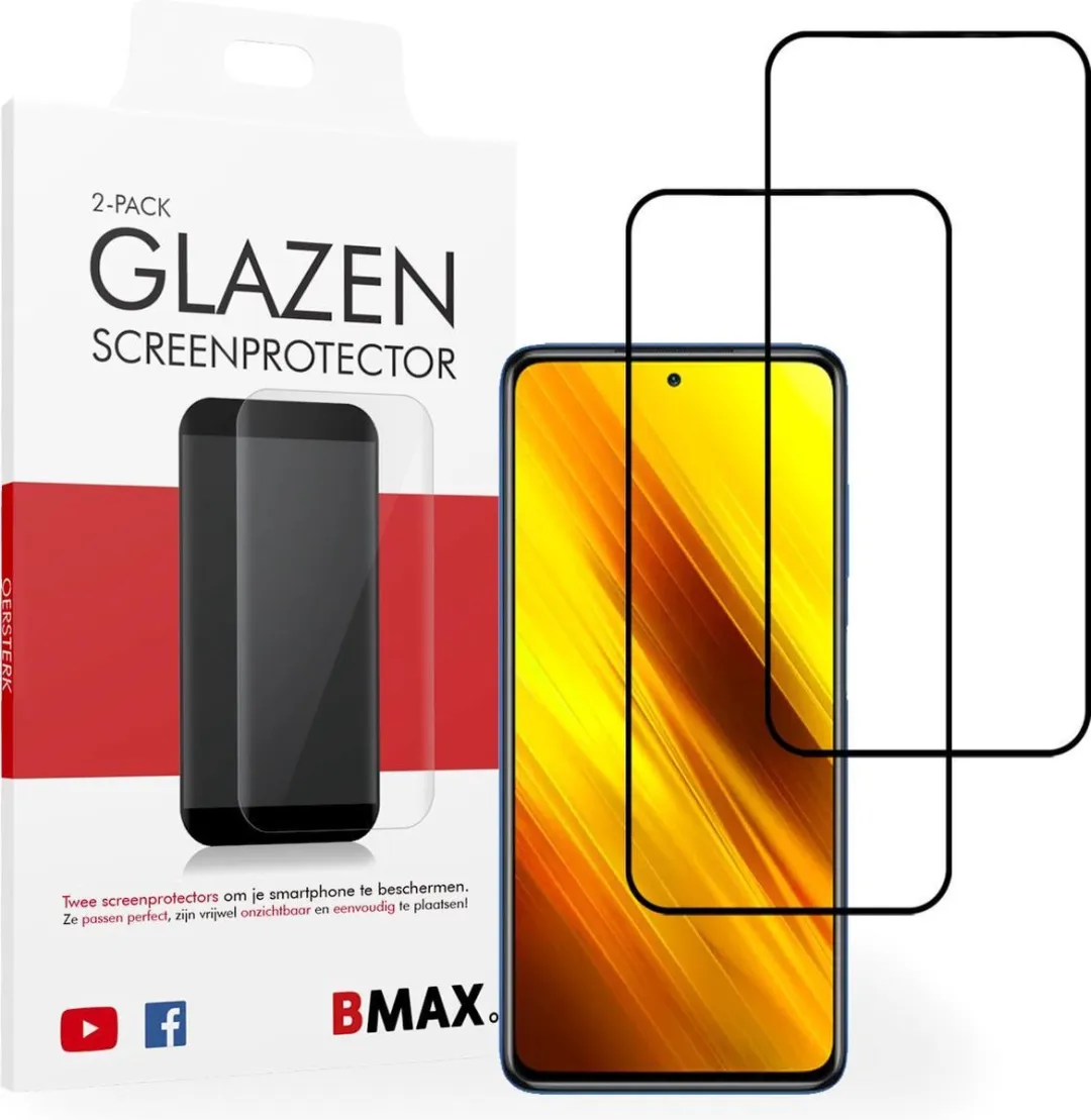 BMAX Glazen Screenprotector Poco X3
