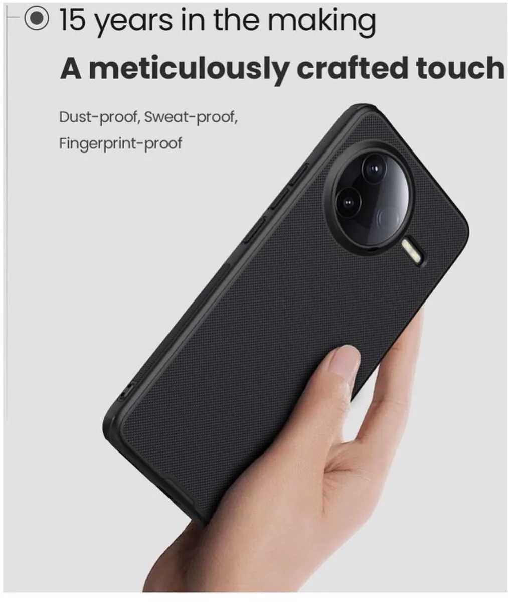 Nillkin Super Frosted Shield Hoesje Xiaomi Poco F7 Pro - Blauw - afbeelding 6 van 6