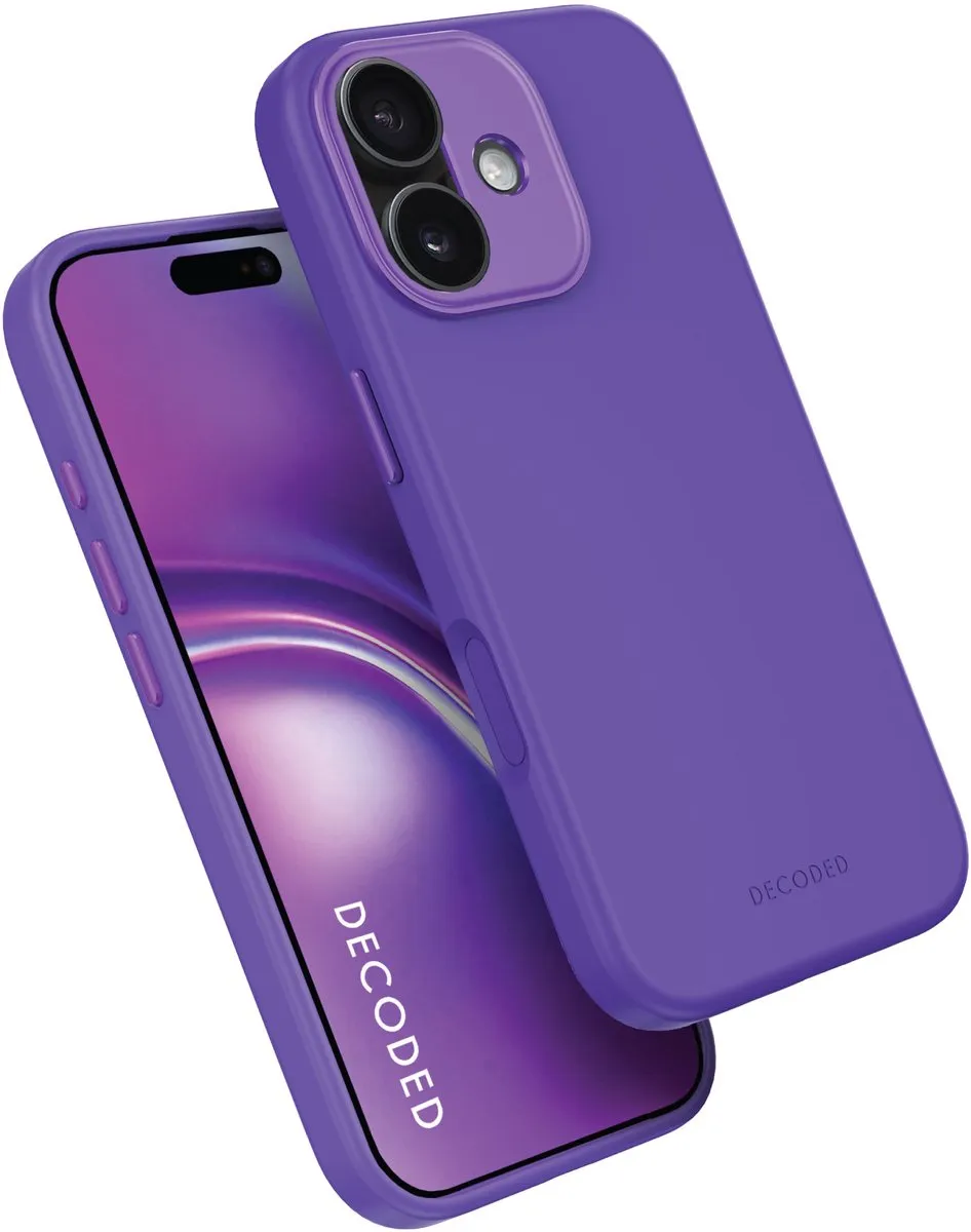 Decoded DEC-I17-FDP Siliconen Hoesje iPhone 17 - Paars