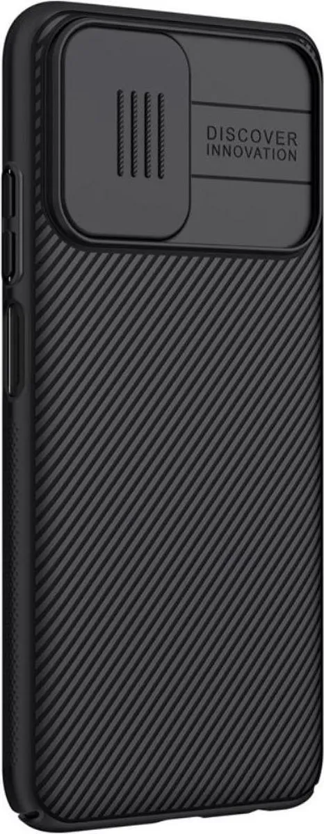 Nillkin CamShield Hoesje Xiaomi Redmi Note 10/10S - Zwart - afbeelding 2 van 6