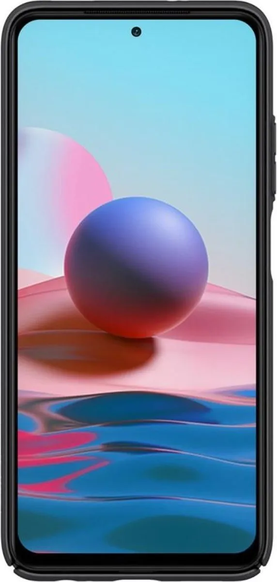 Nillkin CamShield Hoesje Xiaomi Redmi Note 10/10S - Zwart - afbeelding 4 van 6