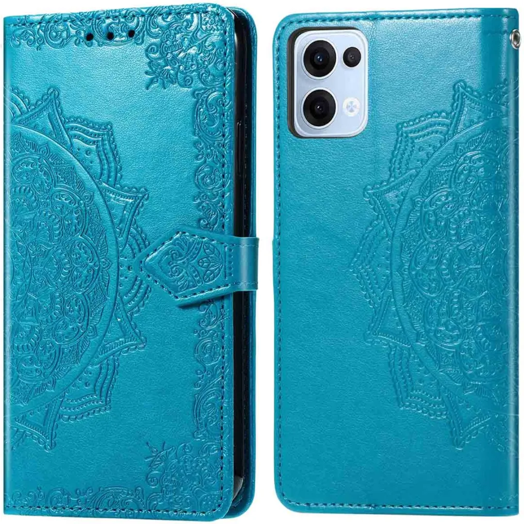 Imoshion Oppo Reno 13 Hoesje - Turquoise - 3 Pasjes