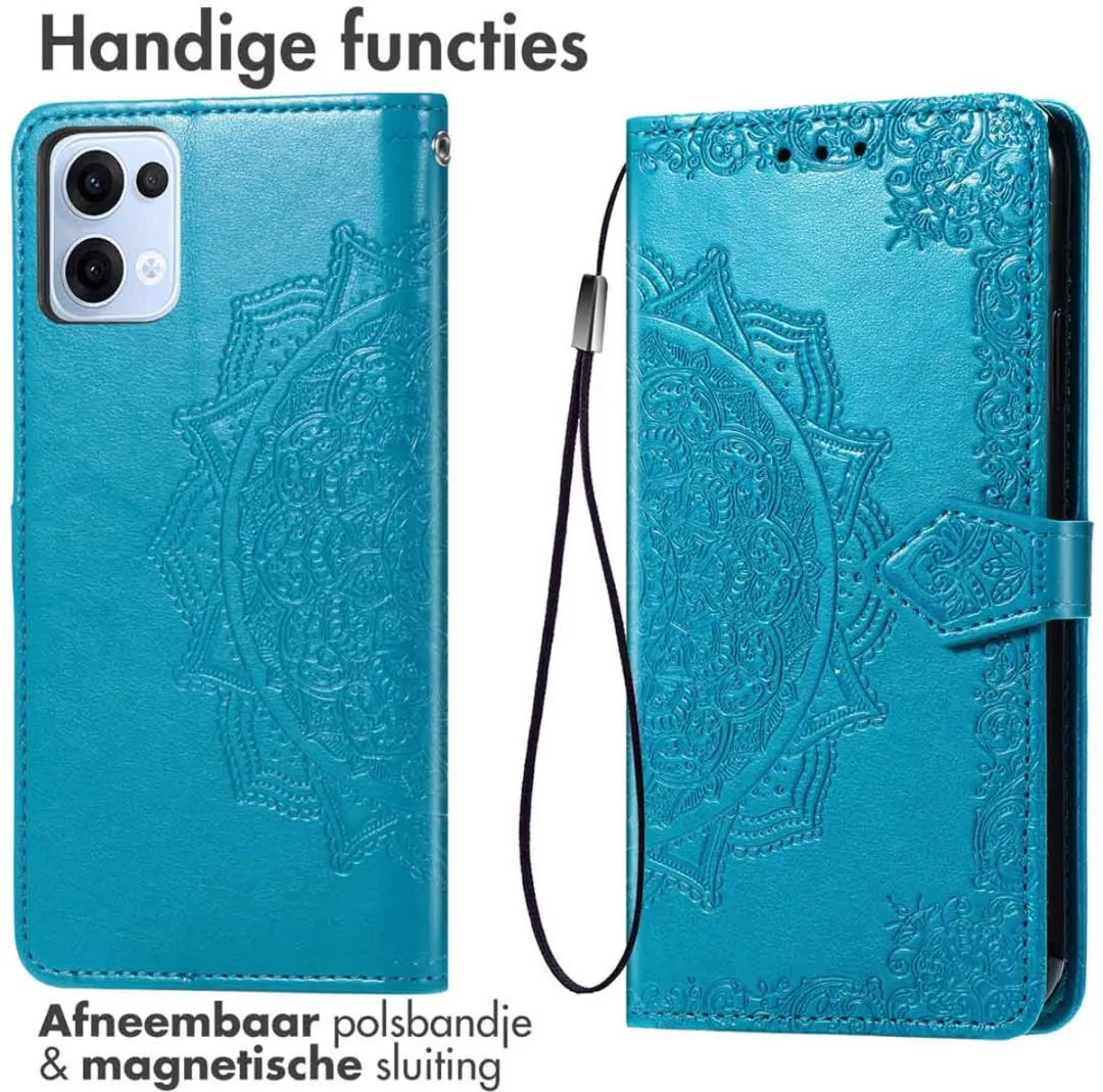 Imoshion Oppo Reno 13 Hoesje - Turquoise - 3 Pasjes