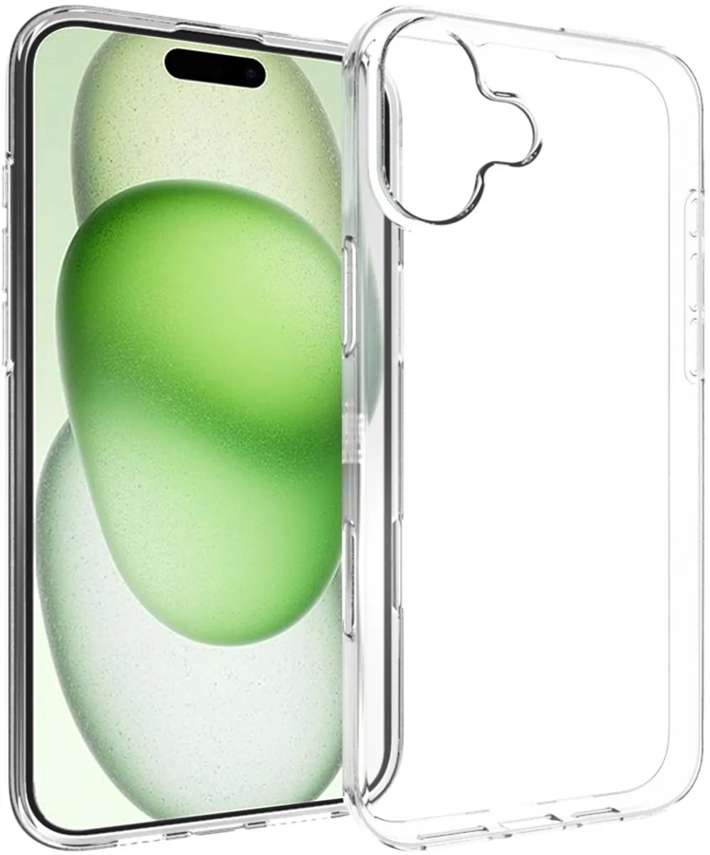 Accezz Hoesje iPhone 16 Plus Transparant